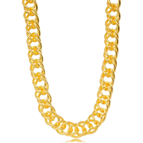 Choker elos duplos 1,4 cm