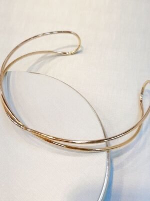 Choker aro gota vazada.