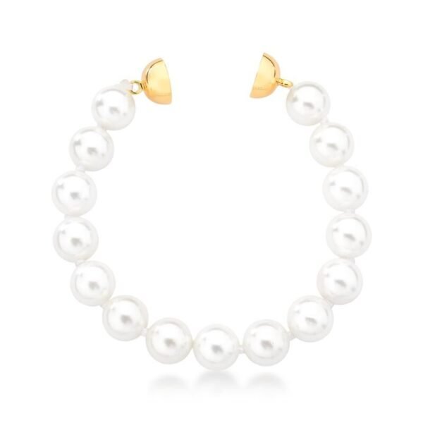 Pulseira pérolas shell
