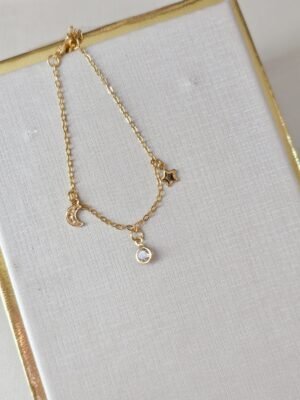 Pulseira infantil pingentes