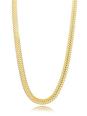 Choker malha relógio