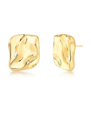 Brinco retangular orgânico