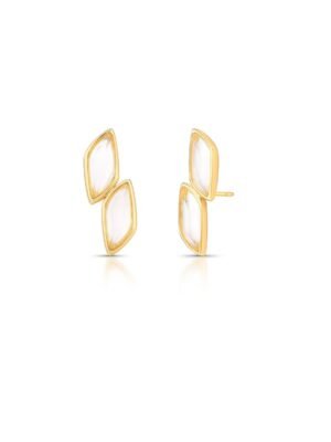 Ear Cuff cristais navetes rutilo