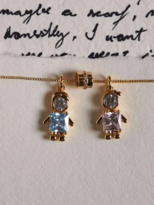 Colar Menino e menina