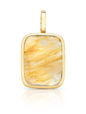 Pingente rutilo com fecho