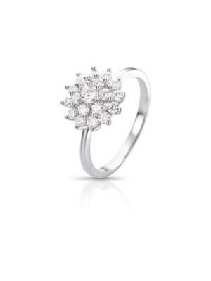 Anel Moissanite Flor