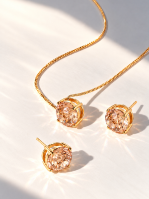Conjunto ponto de luz Morganita