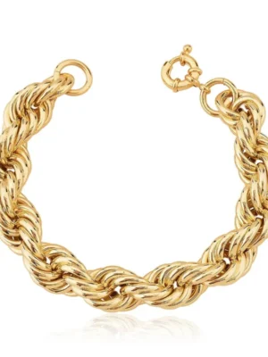 Pulseira Cordão Baiano 14 mm